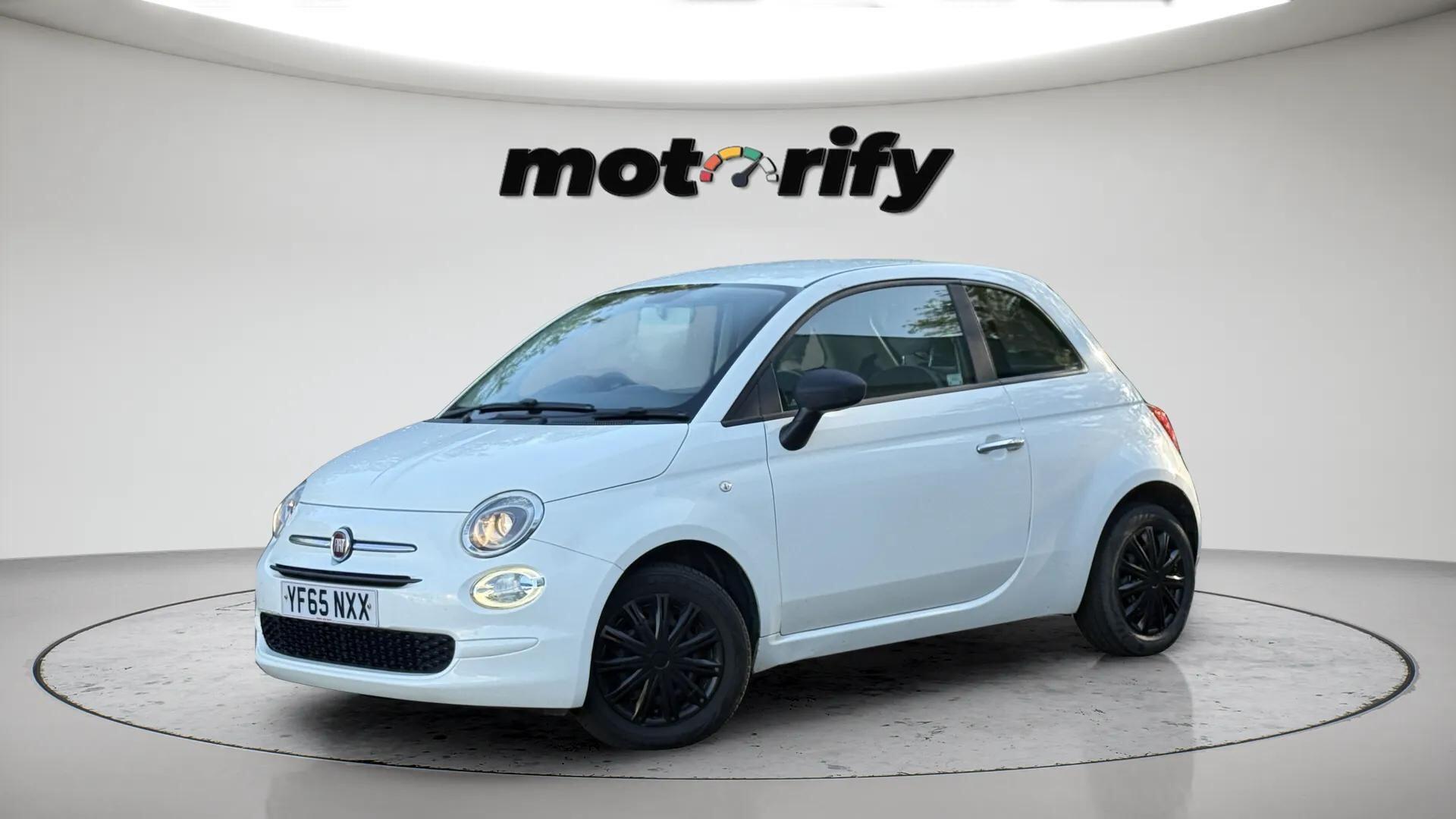 2015 Fiat 500 1.2 Pop Euro 6 (s/s) 3dr, exterior view 2