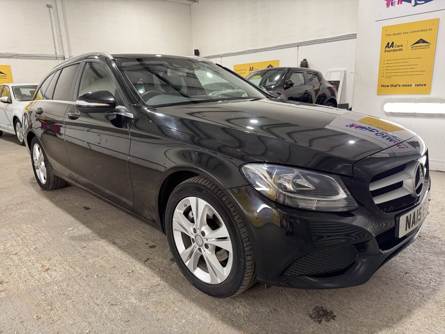 2015 Mercedes-Benz C CLASS 2.1 C220 BlueTEC SE, exterior view 3