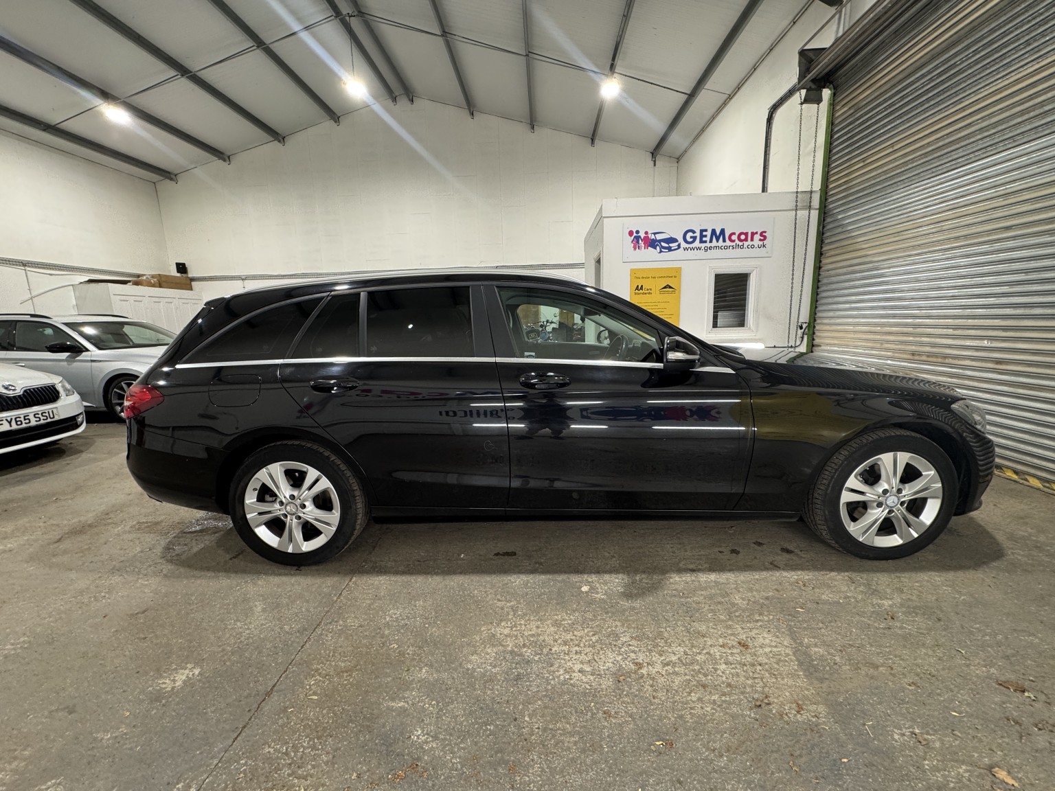 2015 Mercedes-Benz C CLASS 2.1 C220 BlueTEC SE, exterior view 4