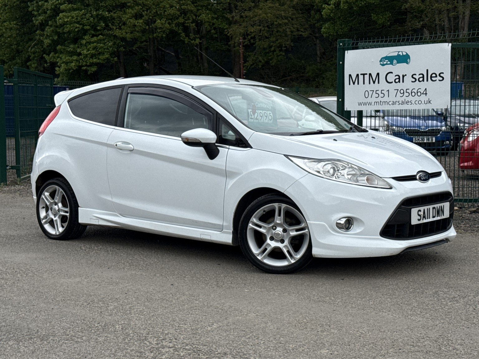 2011 Ford FIESTA 1.4 Titanium for sale, exterior front view
