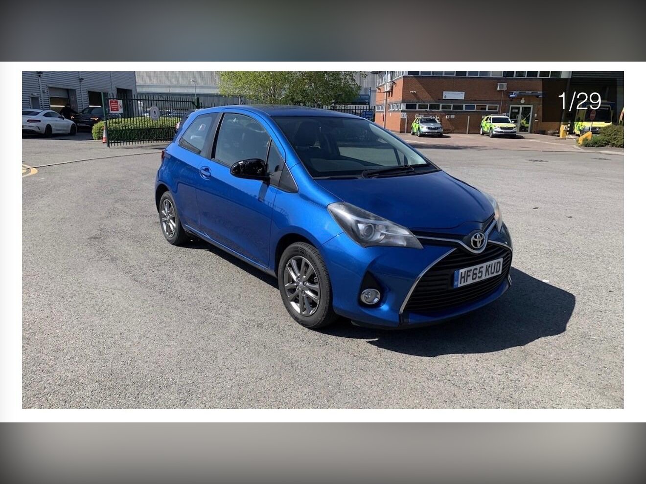 2015 Toyota Yaris 1.33 Dual VVT-i Icon Euro 5 3dr Euro 5