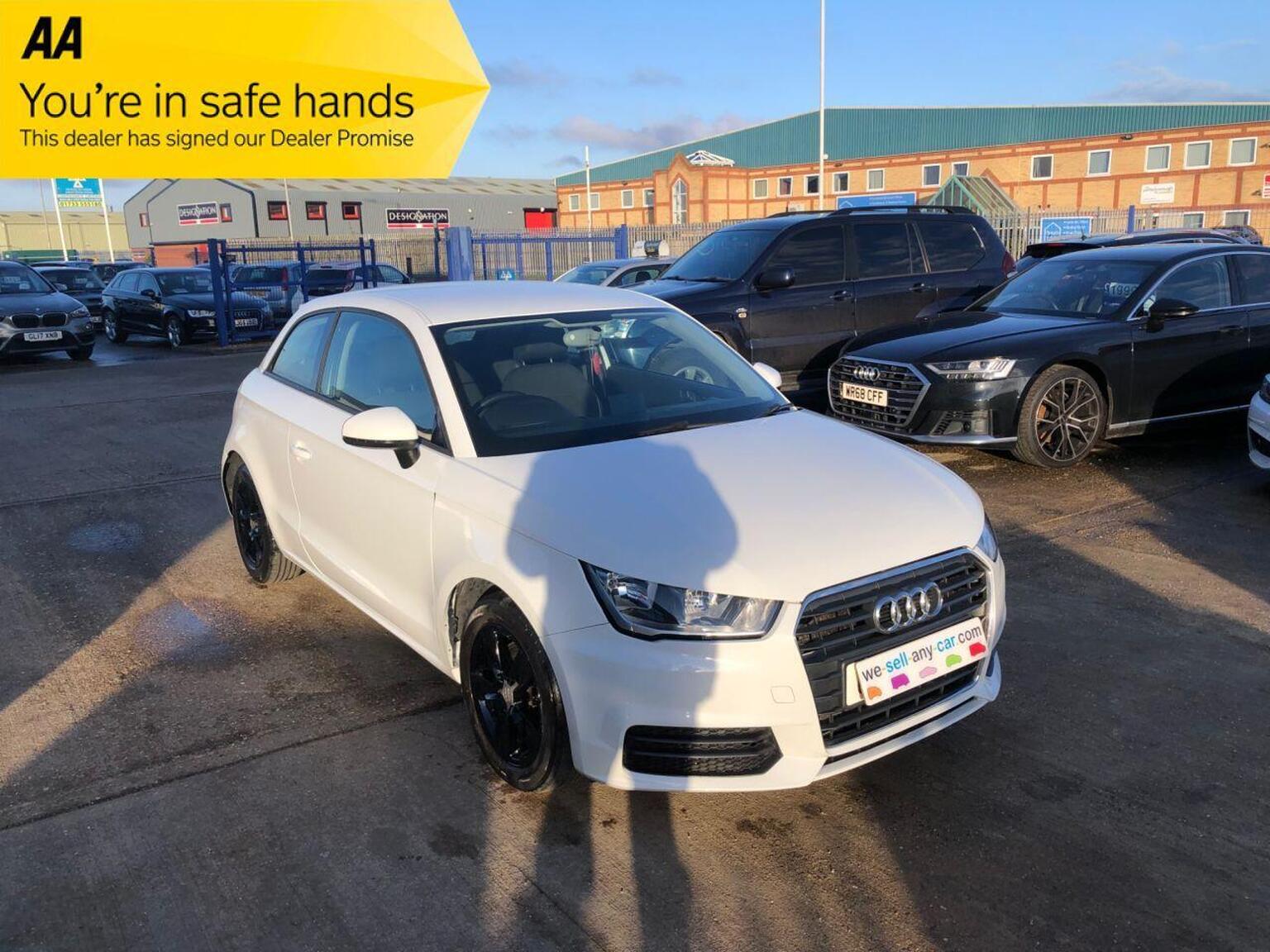2015 Audi A1 1.6 TDI SE Euro 6 (s/s) 3dr, exterior view 2