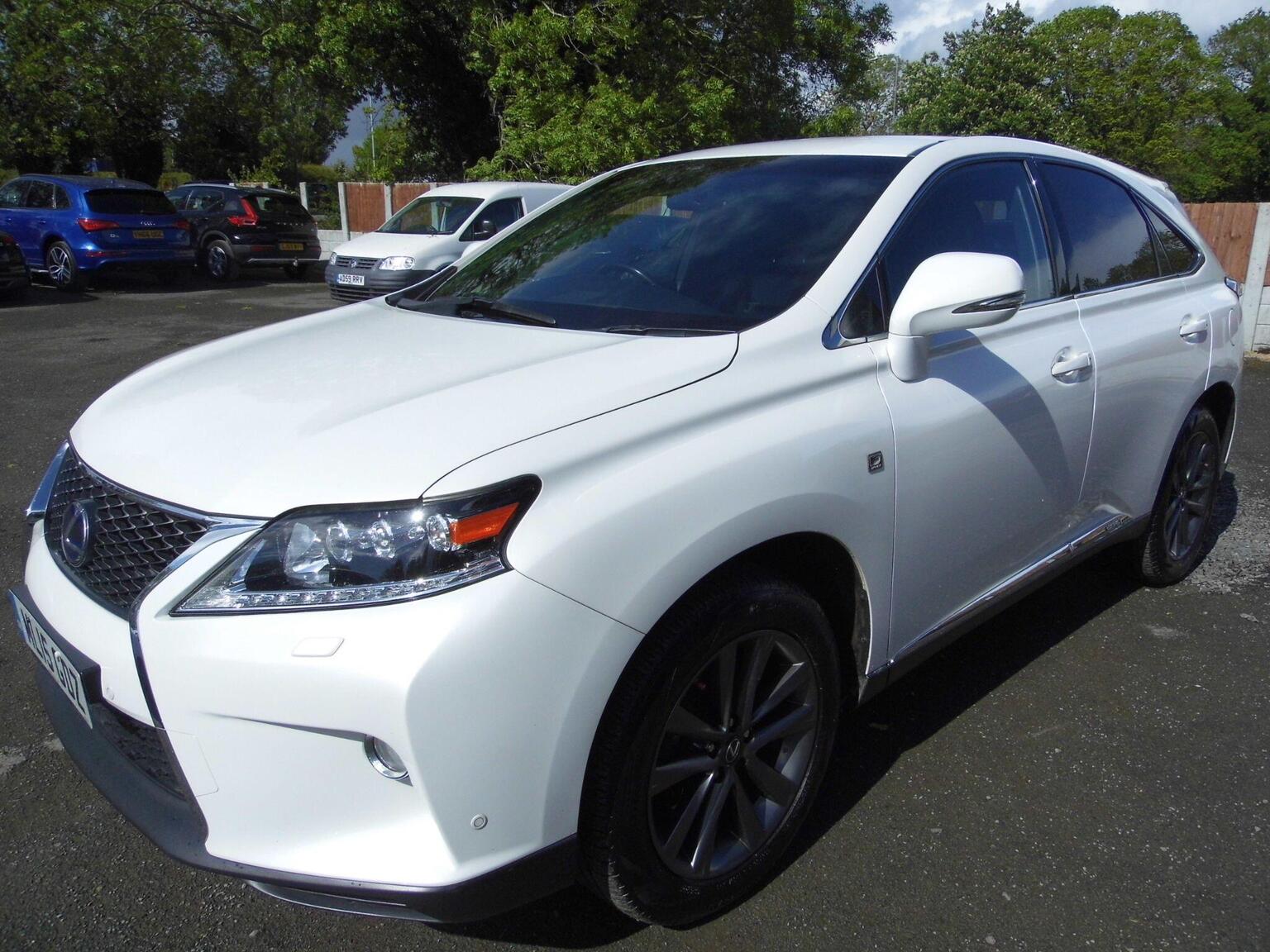 2015 Lexus RX 3.5 450h V6 F Sport CVT 4WD Euro 5 (s/s) 5dr, exterior view 3