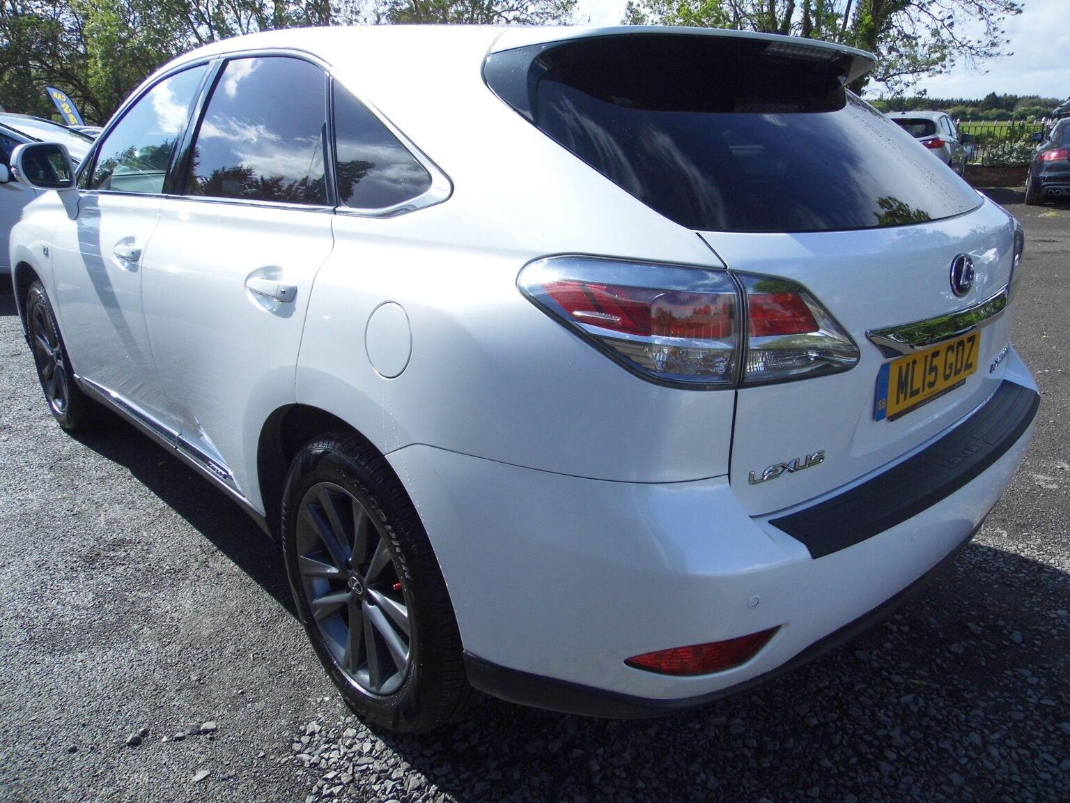 2015 Lexus RX 3.5 450h V6 F Sport CVT 4WD Euro 5 (s/s) 5dr, exterior view 4