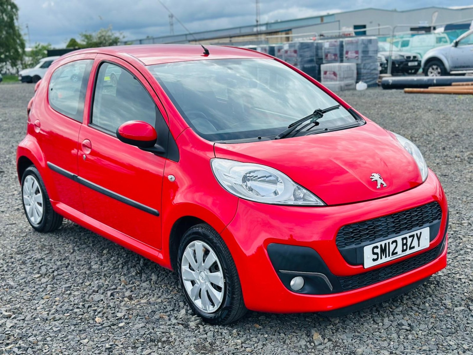 2012 Peugeot 107 1.0 12V Active, exterior view 4
