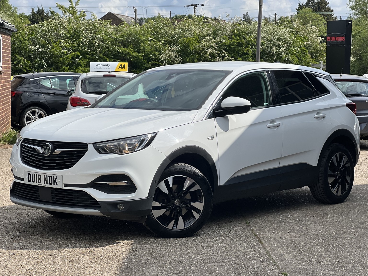 2018 Vauxhall GRANDLAND X 1.2 Turbo Sport Nav, exterior view 4
