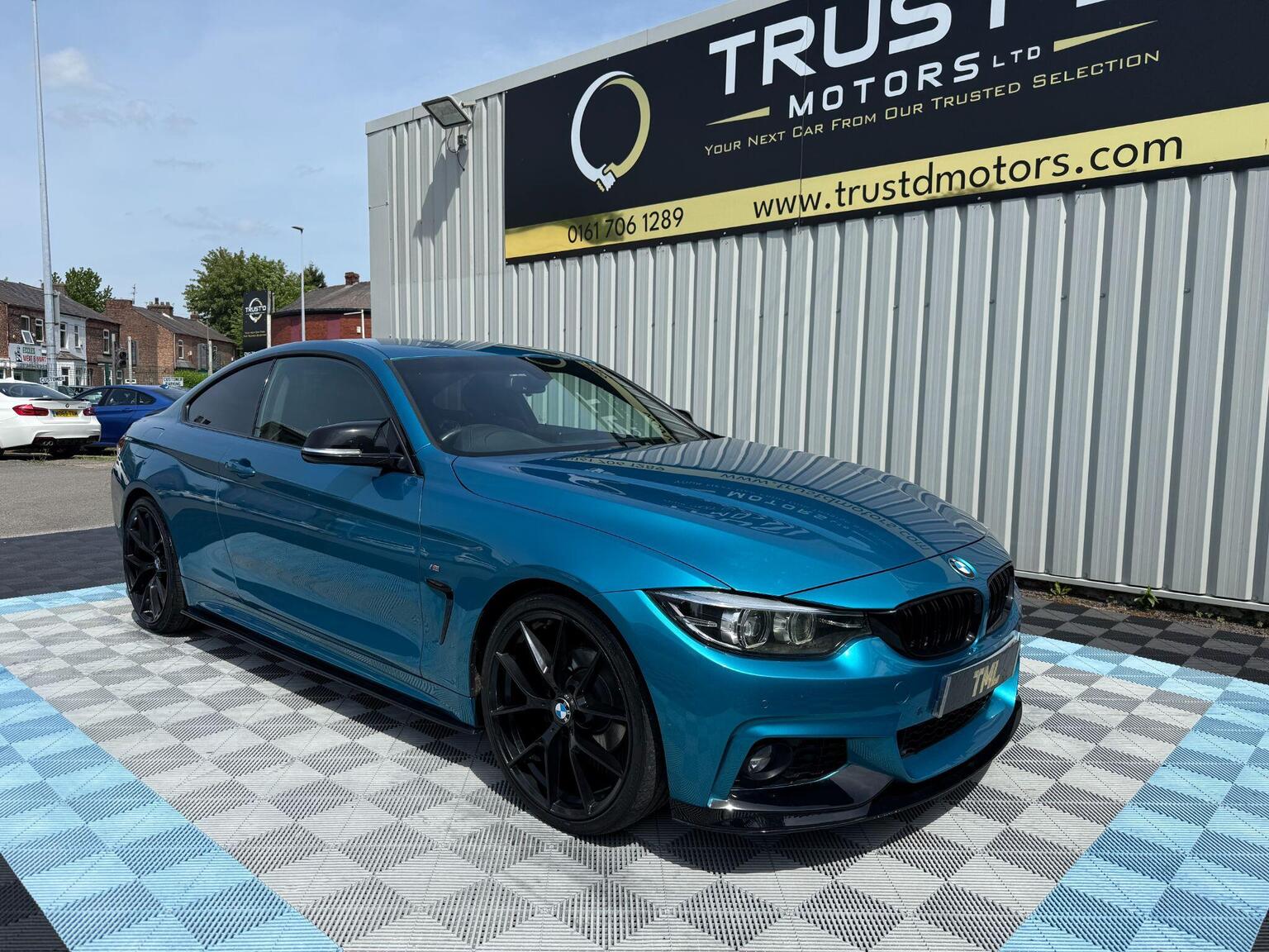 2019 BMW 4 SERIES 2.0 420i GPF M Sport Euro 6 (s/s) 2dr, exterior view 2