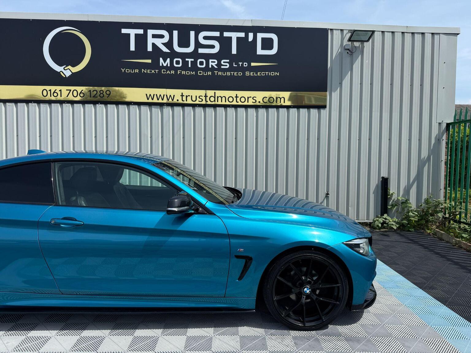 2019 BMW 4 SERIES 2.0 420i GPF M Sport Euro 6 (s/s) 2dr, exterior view 3