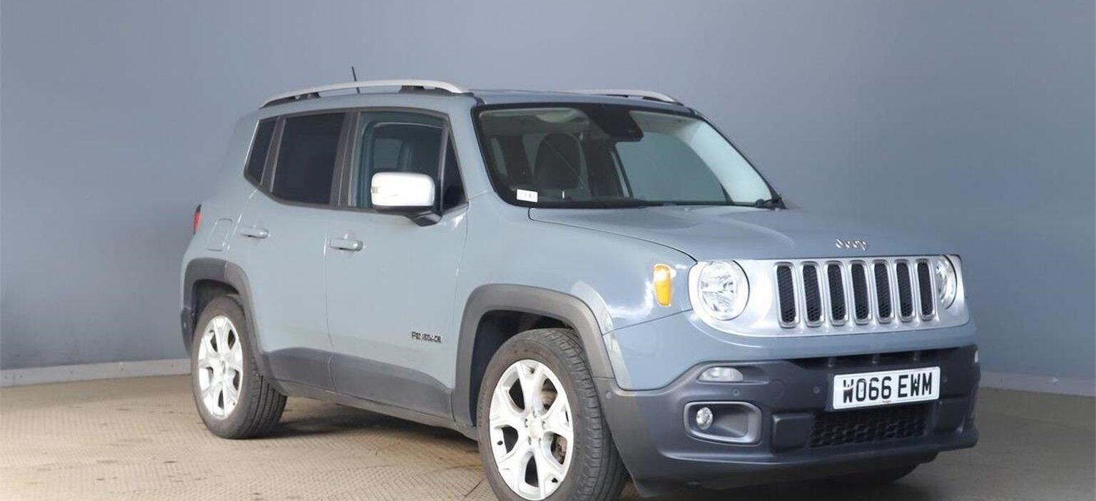 2016 Jeep RENEGADE 1.6 MultiJetII Limited Euro 6 (s/s) 5dr for sale, exterior front view