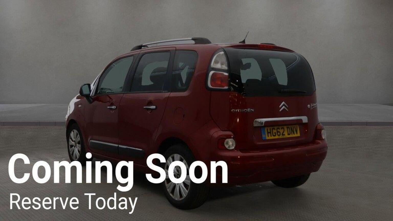 2012 Citroen C3 PICASSO 1.6 VTi Exclusive EGS6 Euro 5 5dr, exterior view 3