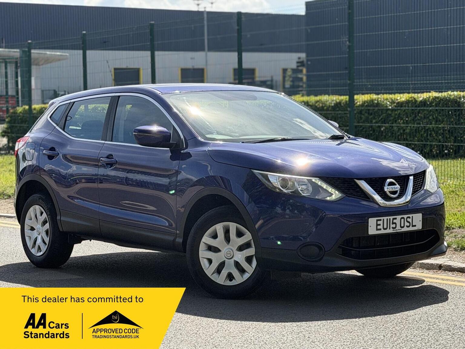 2015 NISSAN QASHQAI 1.2 DIG-T Visia 2WD Euro 5 (s/s) 5dr
