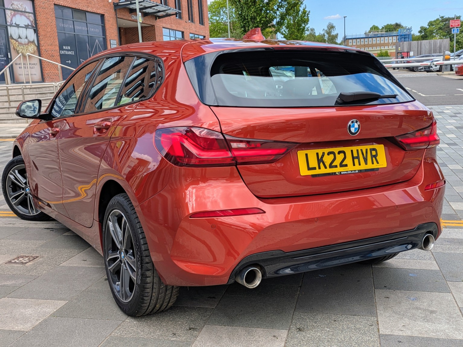 2022 BMW 1 SERIES 2.0 118d Sport, exterior view 3