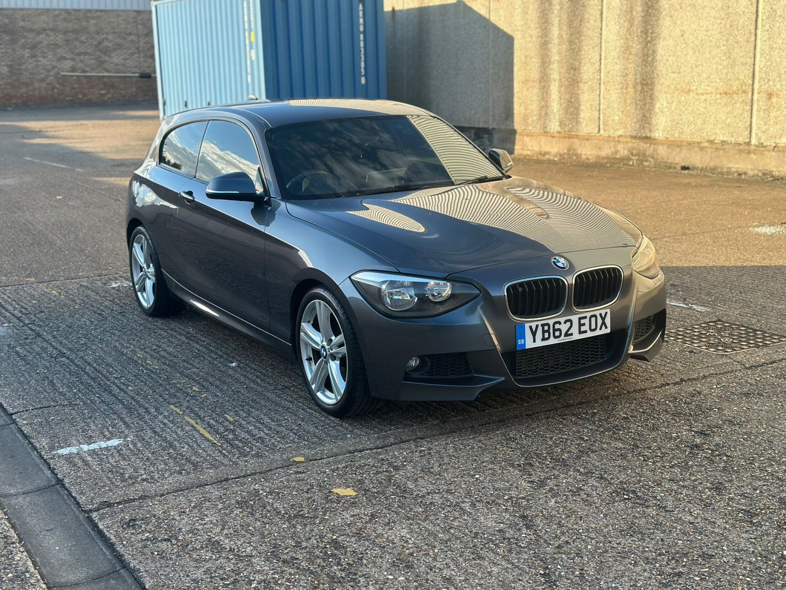 2012 BMW 1 SERIES 1.6 118i M Sport 3 door, exterior view 4