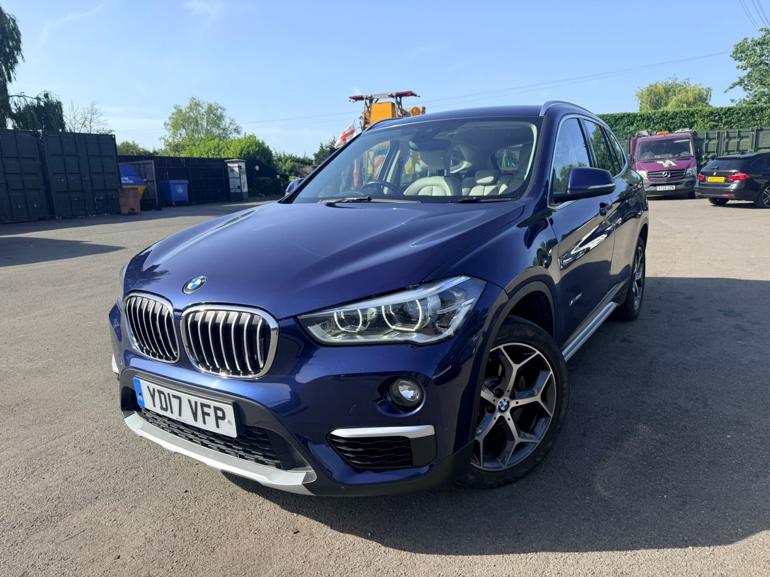 2017 BMW X1 2.0 X1 xDrive20d xLine, exterior view 3