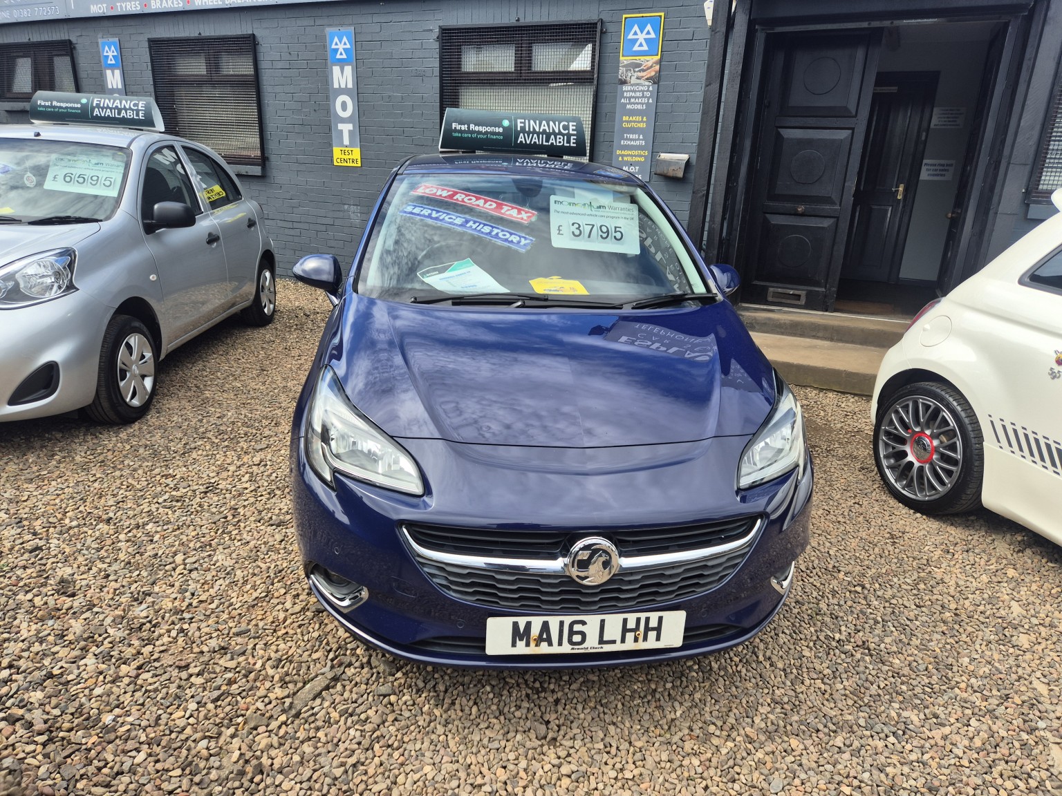 2016 Vauxhall CORSA 1.4 i ecoFLEX SE, exterior view 2