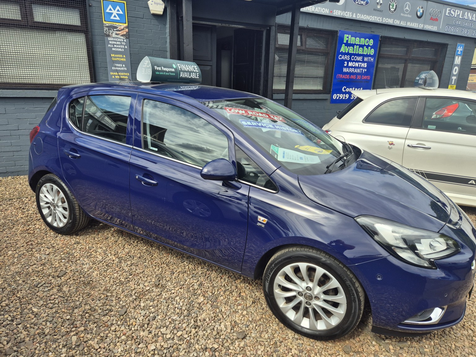 2016 Vauxhall CORSA 1.4 i ecoFLEX SE, exterior view 3