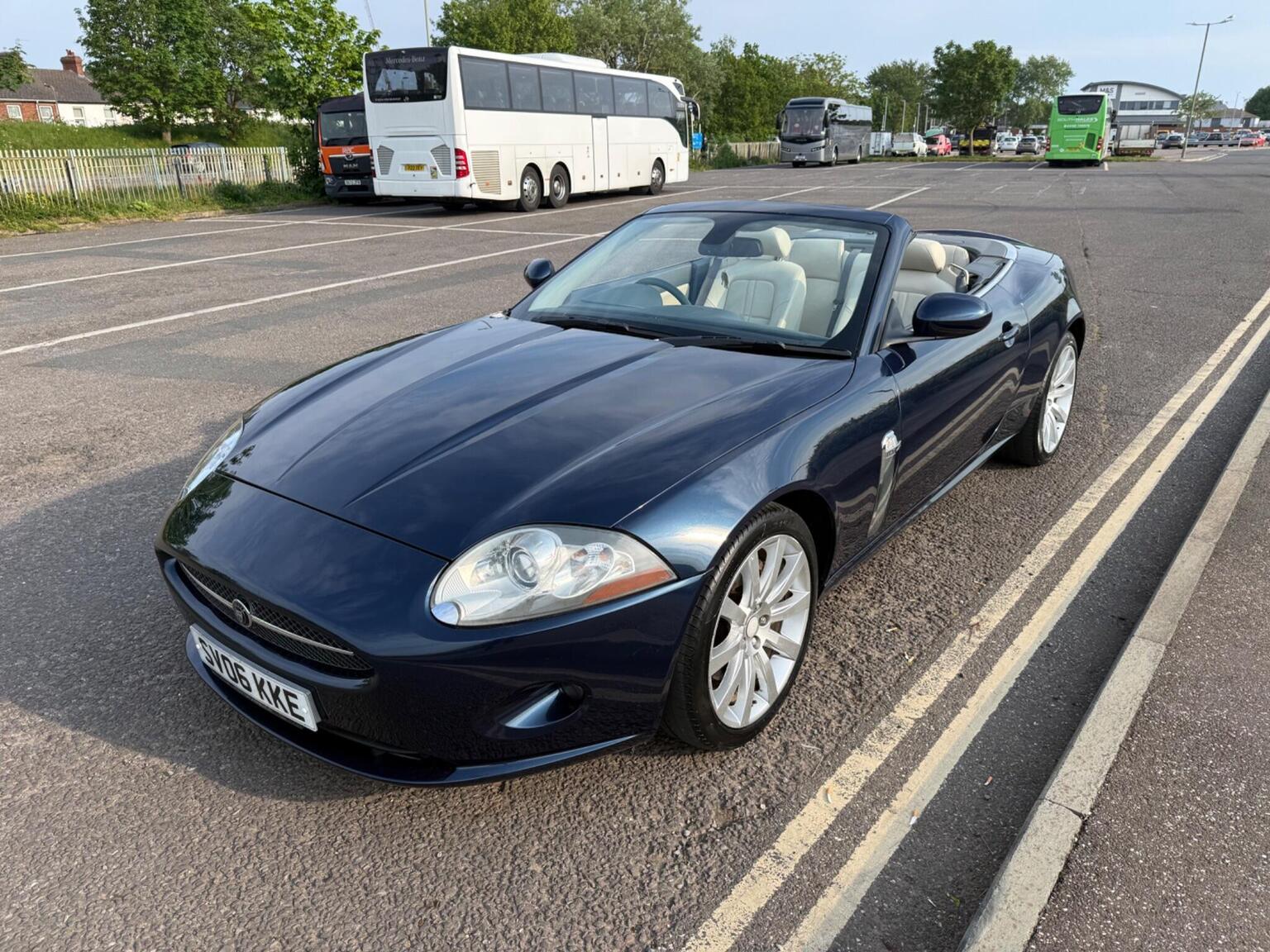 2006 Jaguar XK 4.2 V8 Auto Euro 4 2dr, exterior view 3