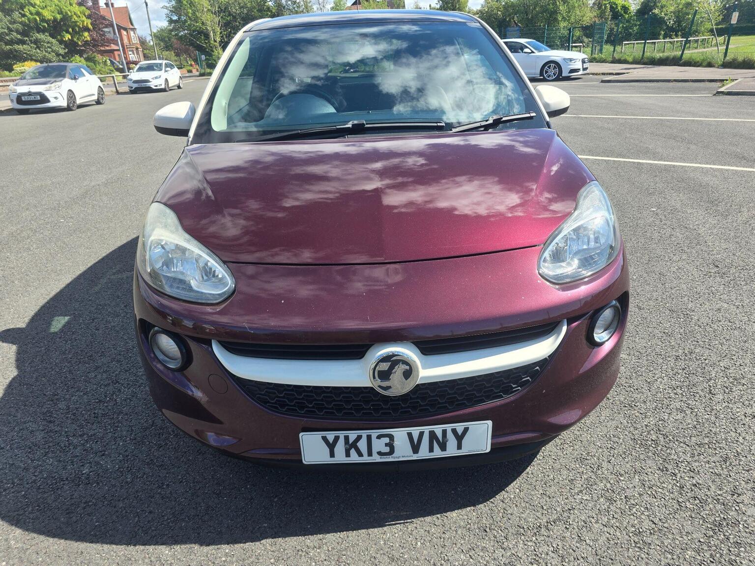 2013 Vauxhall ADAM 1.4 16v GLAM Euro 5 3dr, exterior view 3