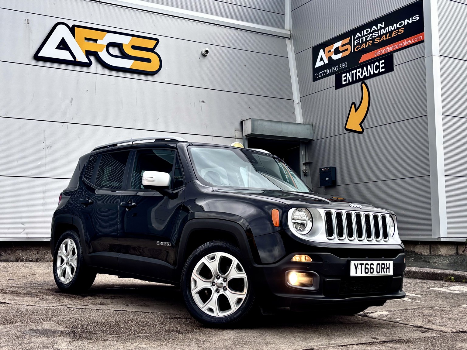 2016 Jeep RENEGADE 1.6 Renegade 1.6 Multijet Ii 120hp Limited for sale, exterior front view