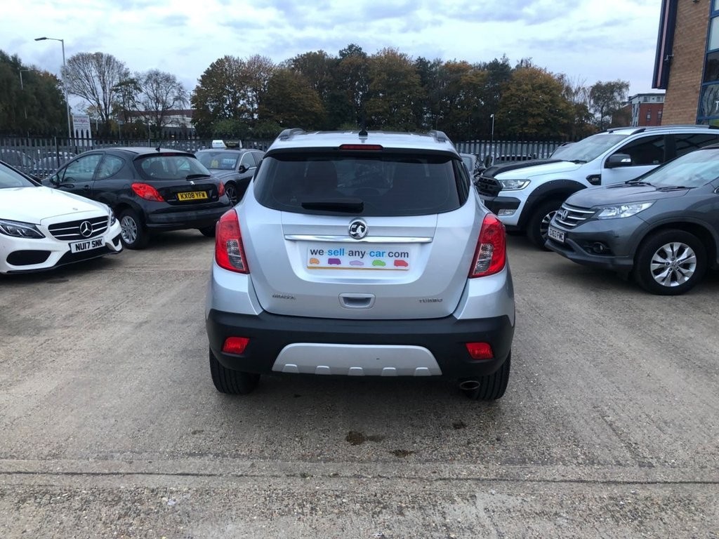 2016 Vauxhall MOKKA 1.4 i Turbo Exclusiv, exterior view 4