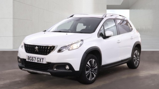 2017 PEUGEOT 2008 1.2 PureTech Allure White 5dr PART LEATHER+7 STAMPS