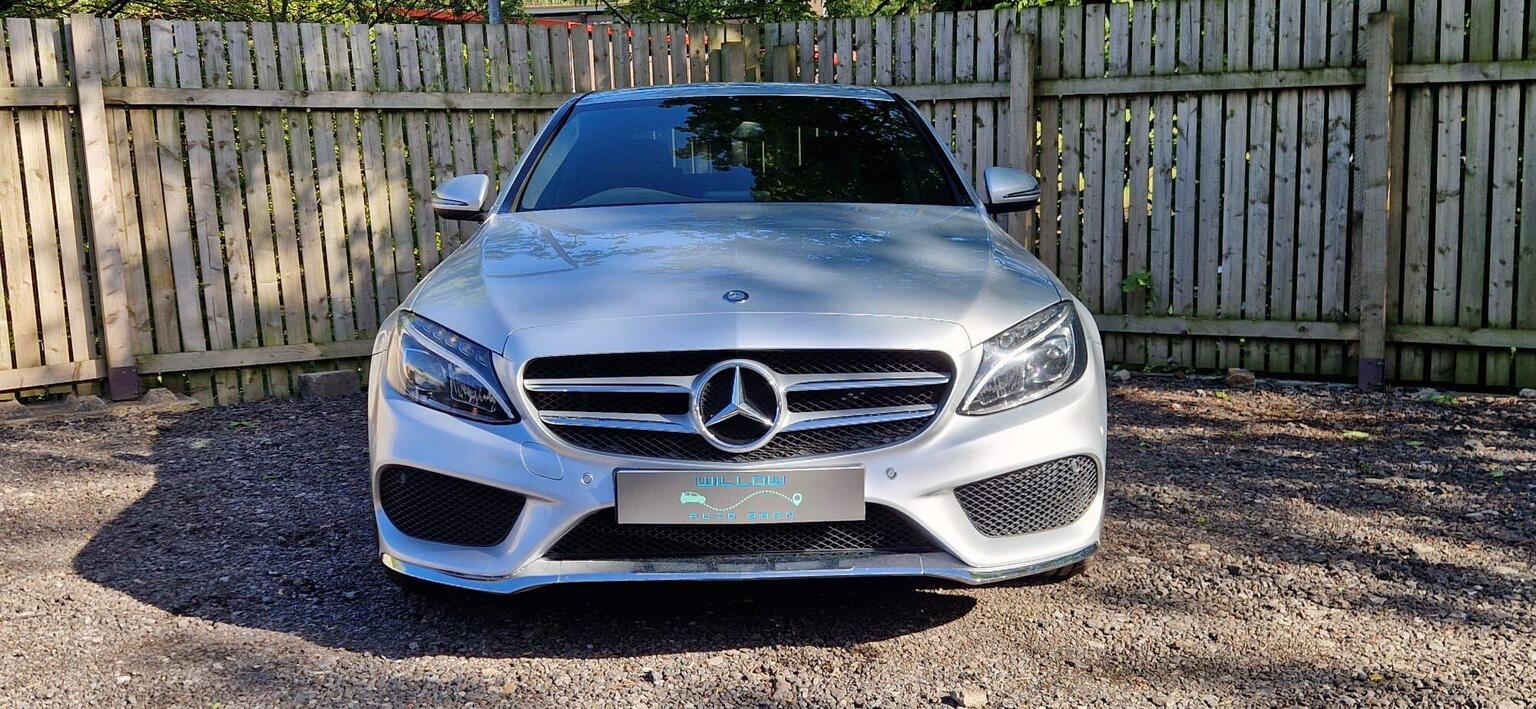 2016 Mercedes-Benz C CLASS 2.1 C250d AMG Line 7G-Tronic+ Euro 6 (s/s) 4dr, exterior view 2