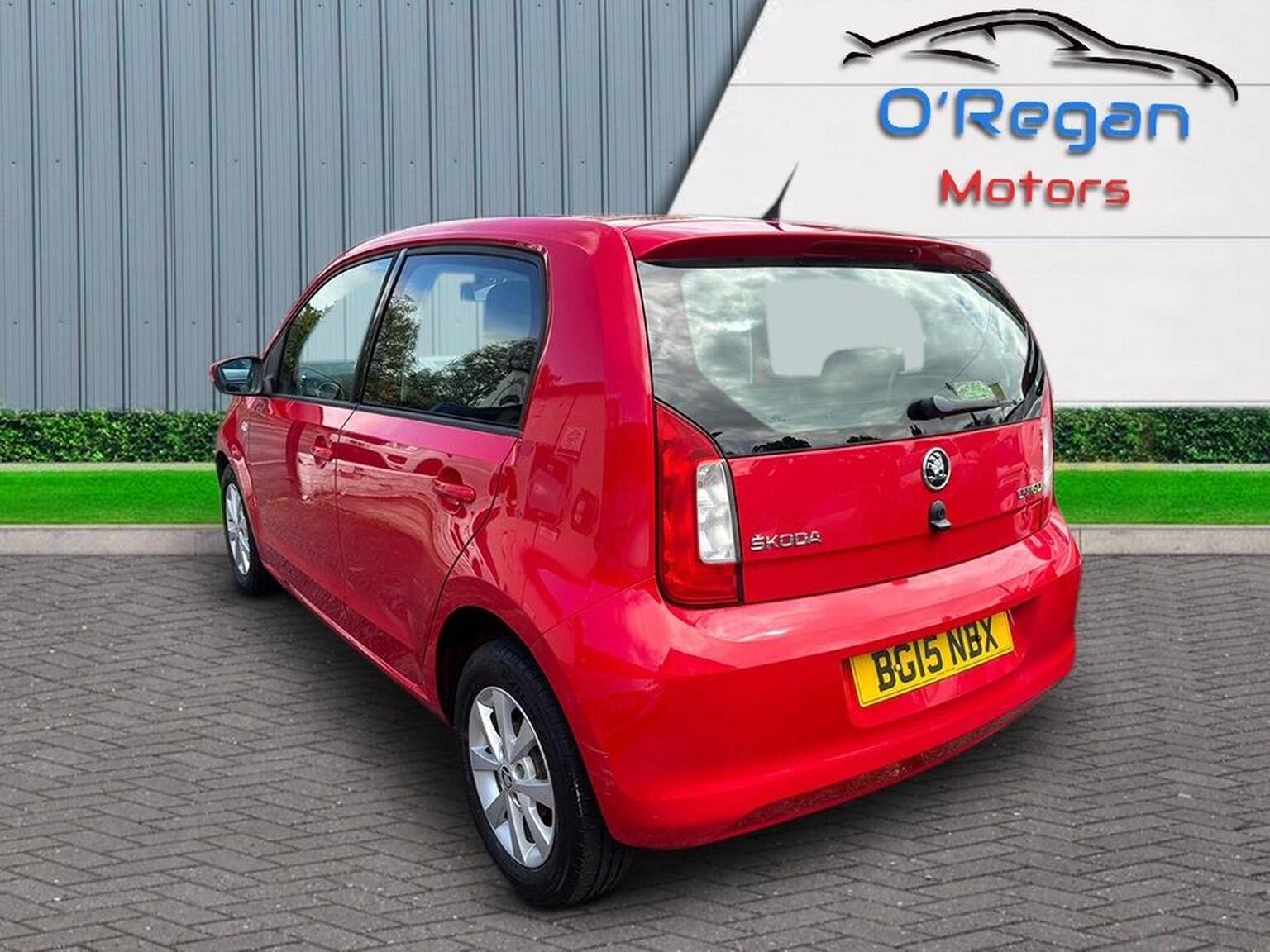 2015 Skoda CITIGO 1.0 MPI GreenTech Elegance Euro 5 (s/s) 5dr, exterior view 3