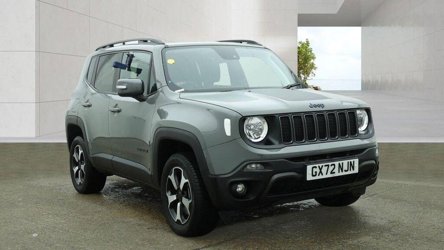 2022 Jeep RENEGADE 1.3 GSE T4 11.4kWh Trailhawk Auto 4xe Euro 6 (s/s) 5dr for sale, exterior front view