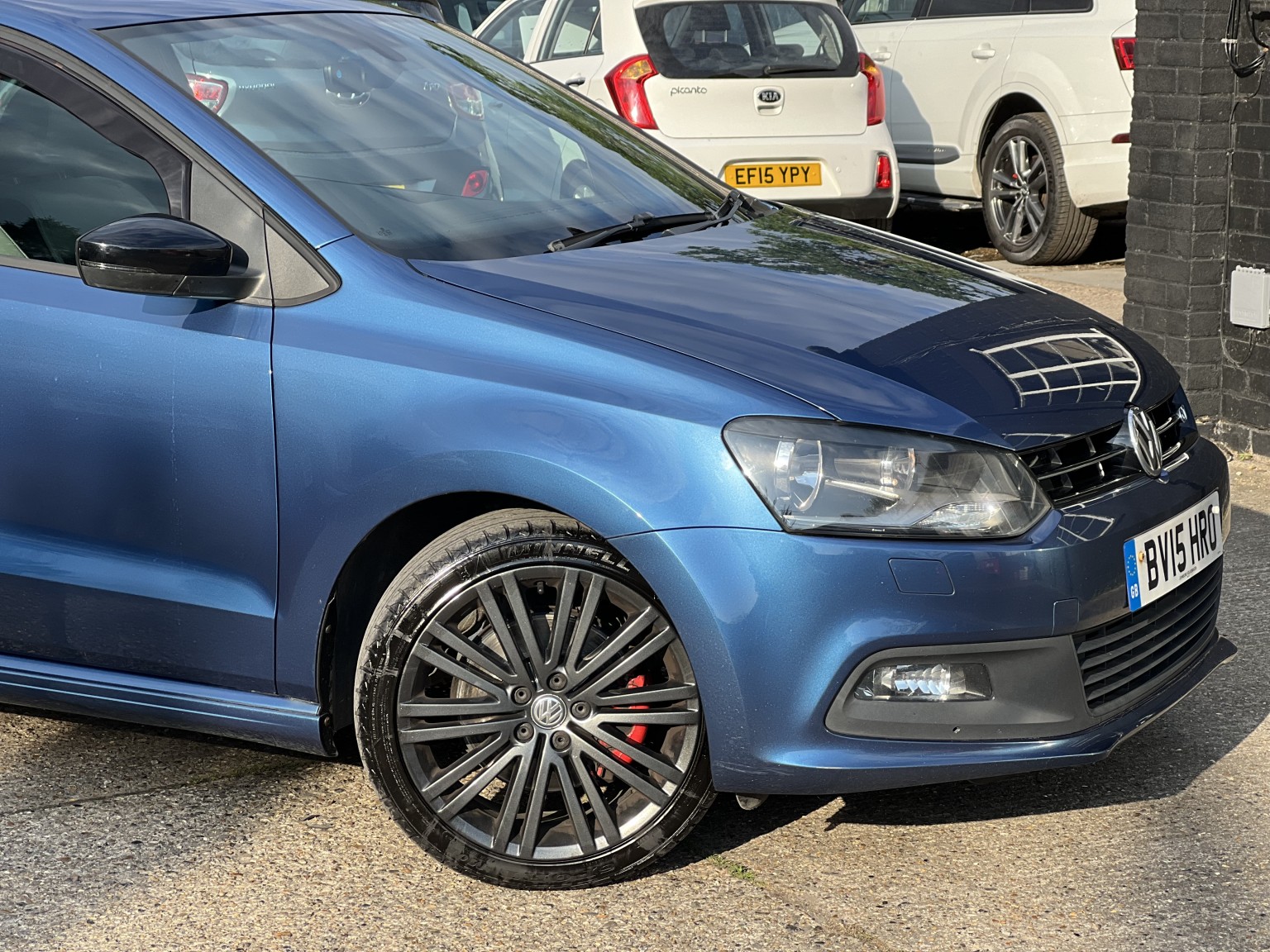 2015 Volkswagen POLO 1.4 TSI BlueMotion Tech ACT BlueGT, exterior view 4