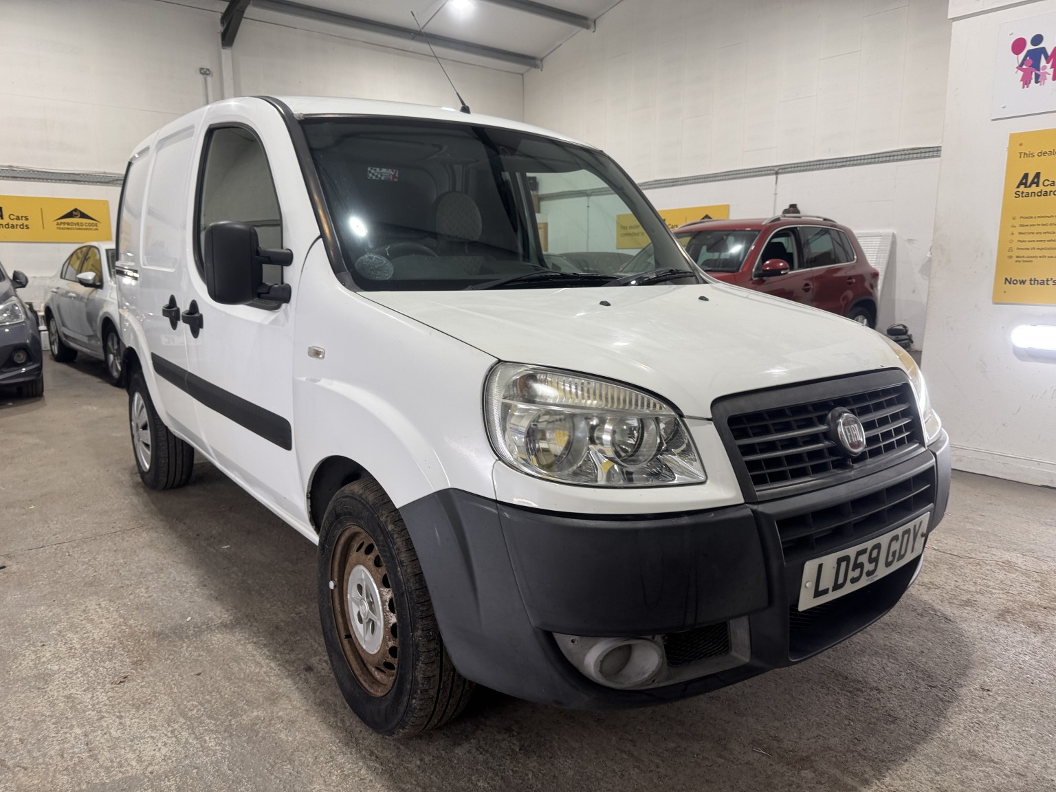 2009 Fiat DOBLO 1.3 Doblo Cargo 1.3 Jtd 16v Mj, exterior view 3