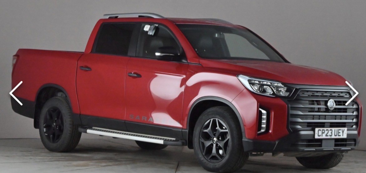 2023 SsangYong MUSSO SARACEN PLUS + 2.2 E-XDi LWB for sale, exterior front view