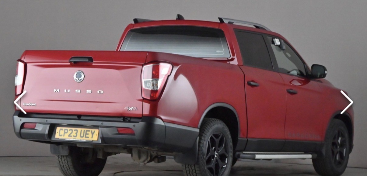 2023 SsangYong MUSSO SARACEN PLUS + 2.2 E-XDi LWB, exterior view 2