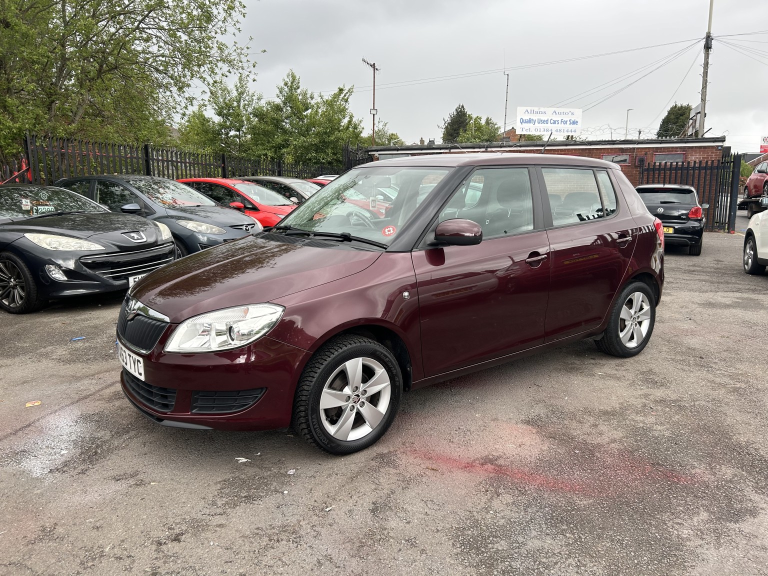 2013 Skoda FABIA 1.2 TSI SE, exterior view 3
