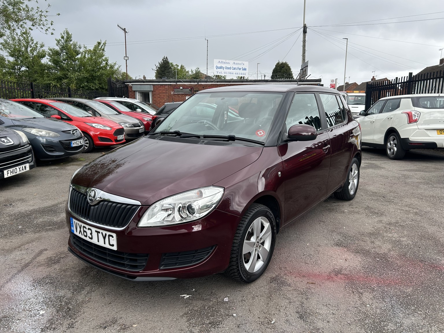 2013 Skoda FABIA 1.2 TSI SE, exterior view 4