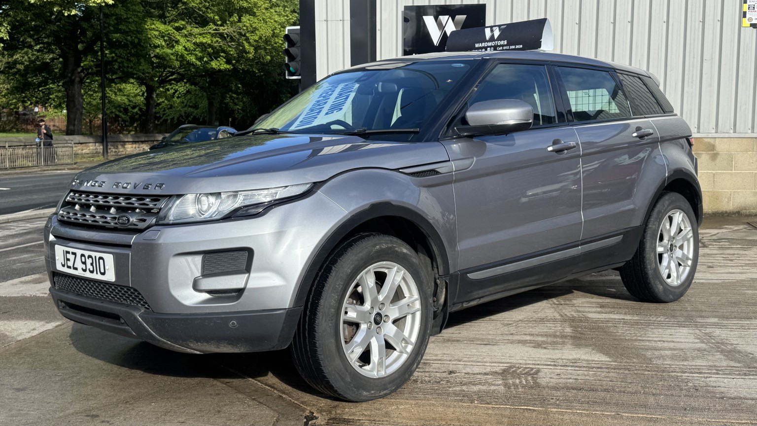 2013 LAND ROVER RANGE ROVER EVOQUE 2.2 SD4 Pure Diesel 4WD Grey 5dr LEATHER+SATNAV+10 STAMPS