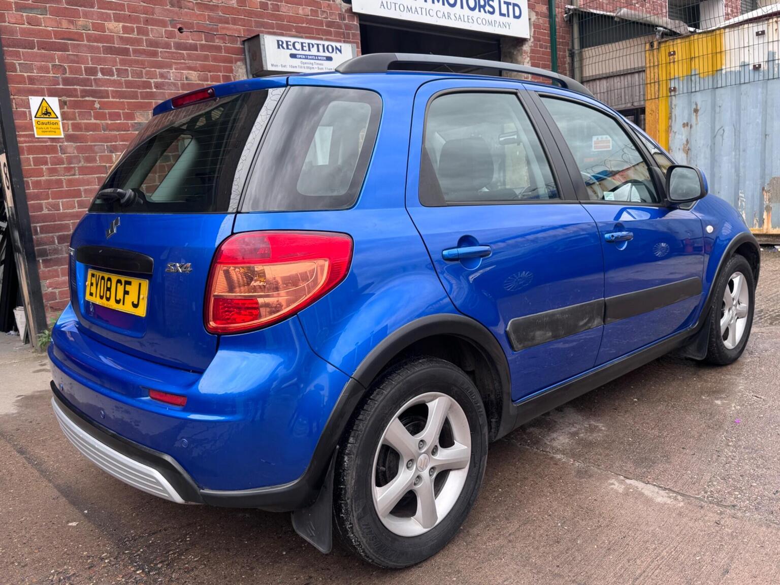 2008 Suzuki SX4 1.6 16V GLX Auto Euro 4 5dr, exterior view 2