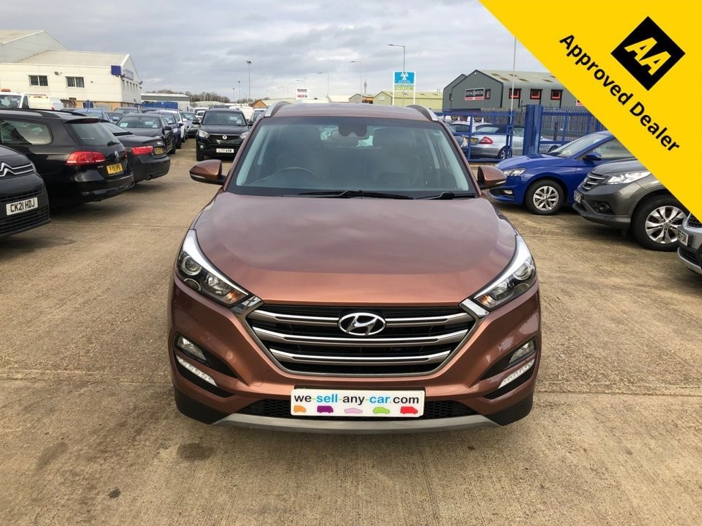 2017 Hyundai TUCSON 1.7 TUCSON SPORT EDITION 1.7 D 116PS BD, exterior view 2