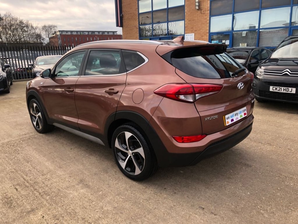 2017 Hyundai TUCSON 1.7 TUCSON SPORT EDITION 1.7 D 116PS BD, exterior view 4