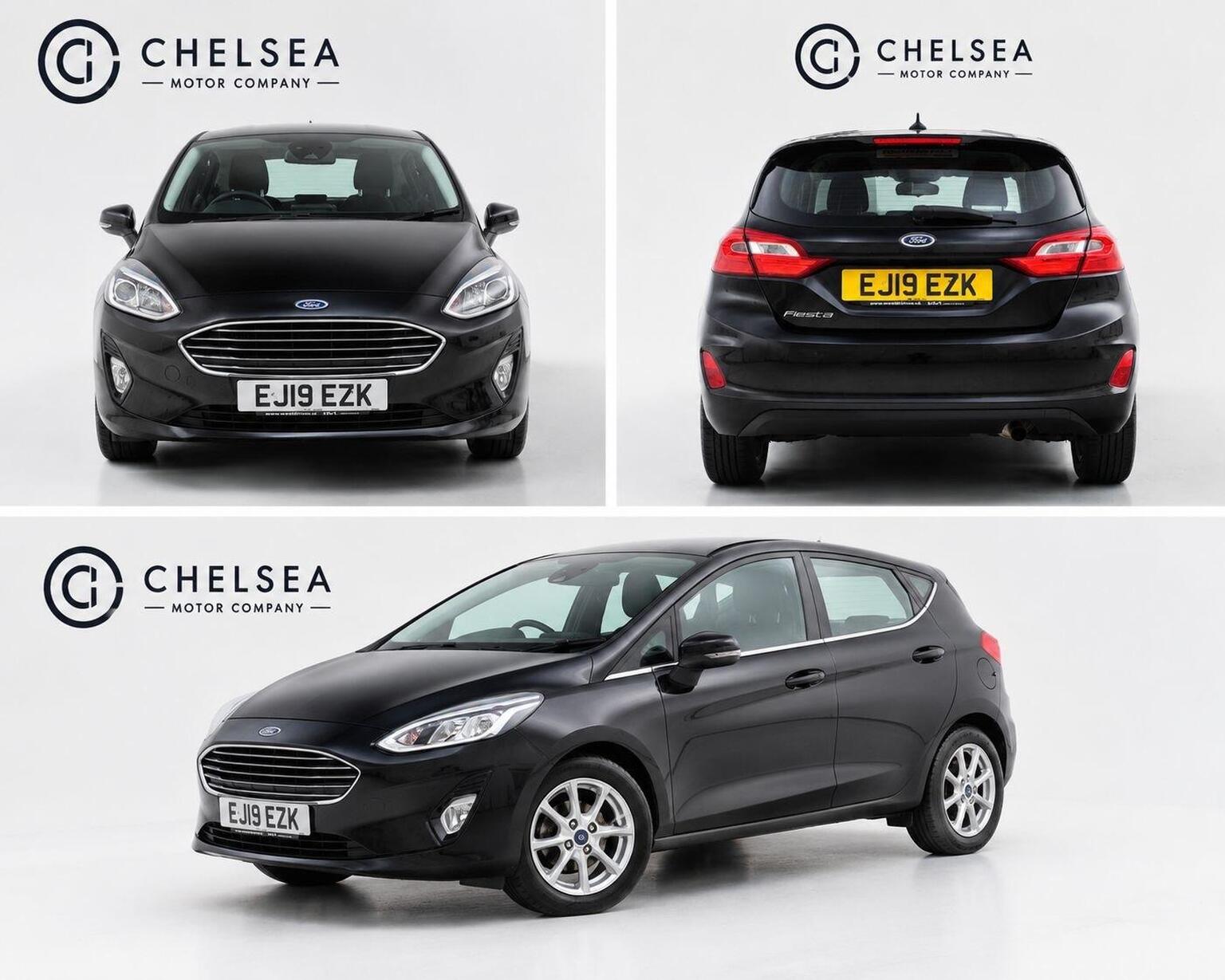 2019 Ford FIESTA 1.0T EcoBoost Zetec Euro 6 (s/s) 5dr, exterior view 2