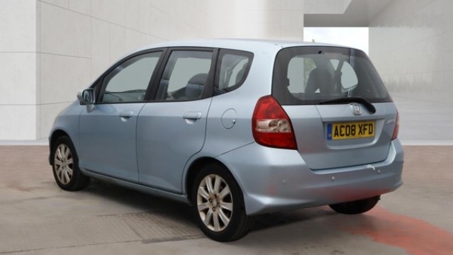 2008 Honda JAZZ 1.4 i-DSI SE Sport Blue Automatic 5dr RARE AUTOMATIC+13 STAMPS, exterior view 2