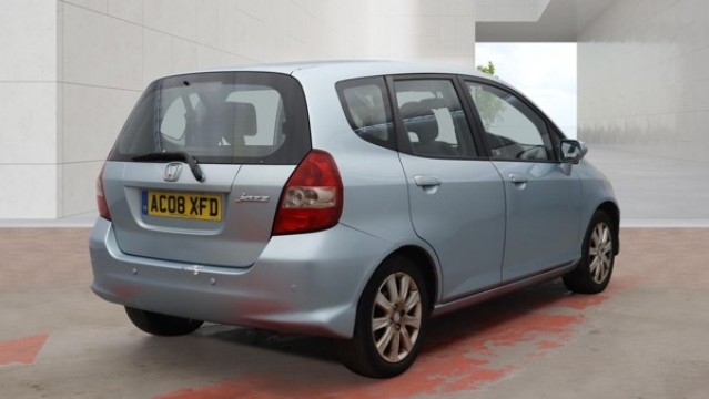 2008 Honda JAZZ 1.4 i-DSI SE Sport Blue Automatic 5dr RARE AUTOMATIC+13 STAMPS, exterior view 4