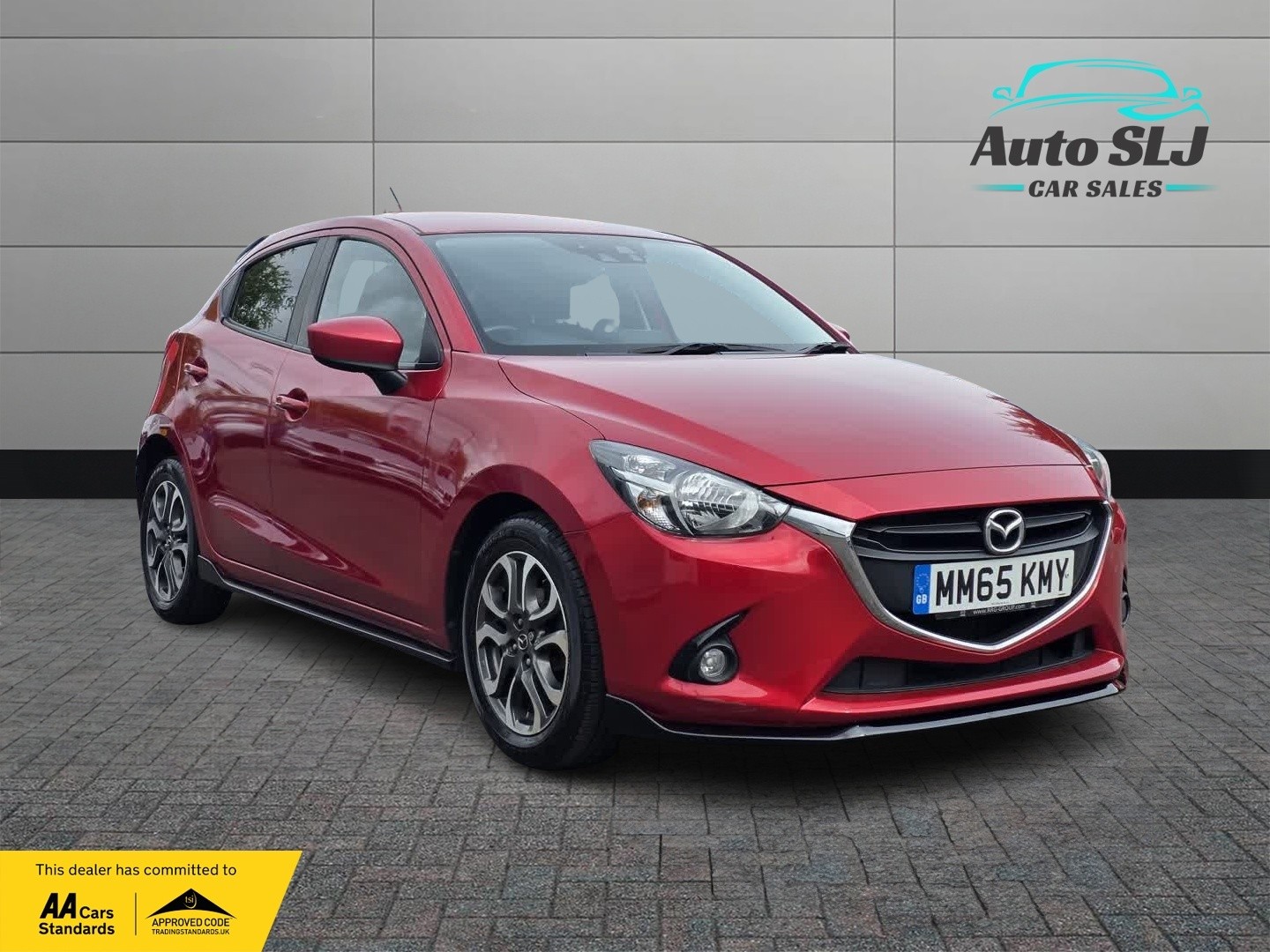 2015 Mazda MAZDA2 1.5 SKYACTIV-G Sport Black for sale, exterior front view