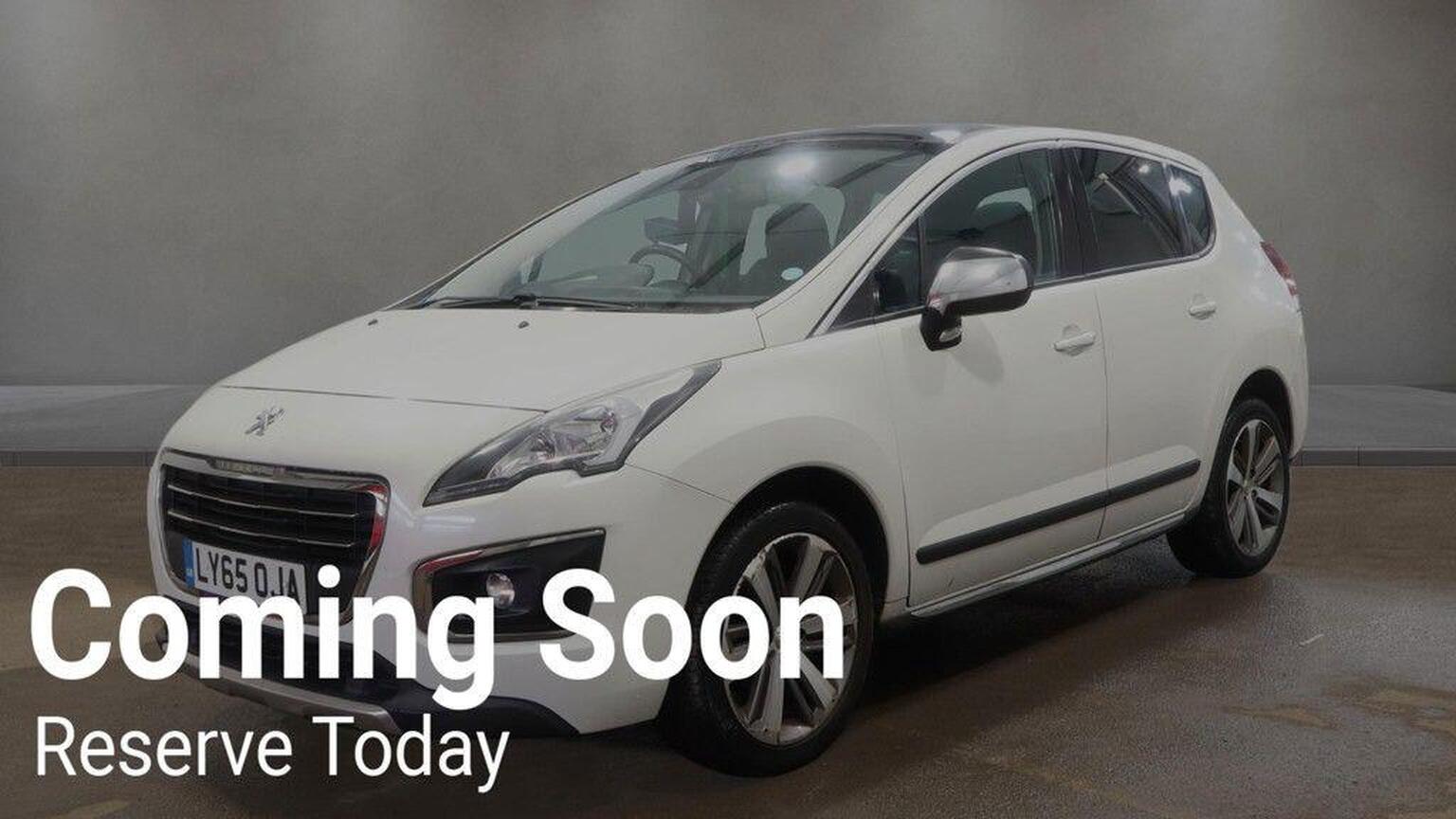 2016 Peugeot 3008 1.6 BlueHDi Allure ETG Euro 6 (s/s) 5dr, exterior view 2