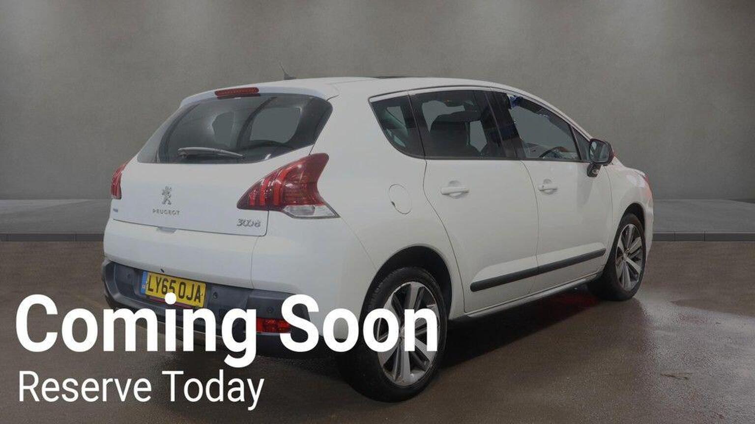2016 Peugeot 3008 1.6 BlueHDi Allure ETG Euro 6 (s/s) 5dr, exterior view 4