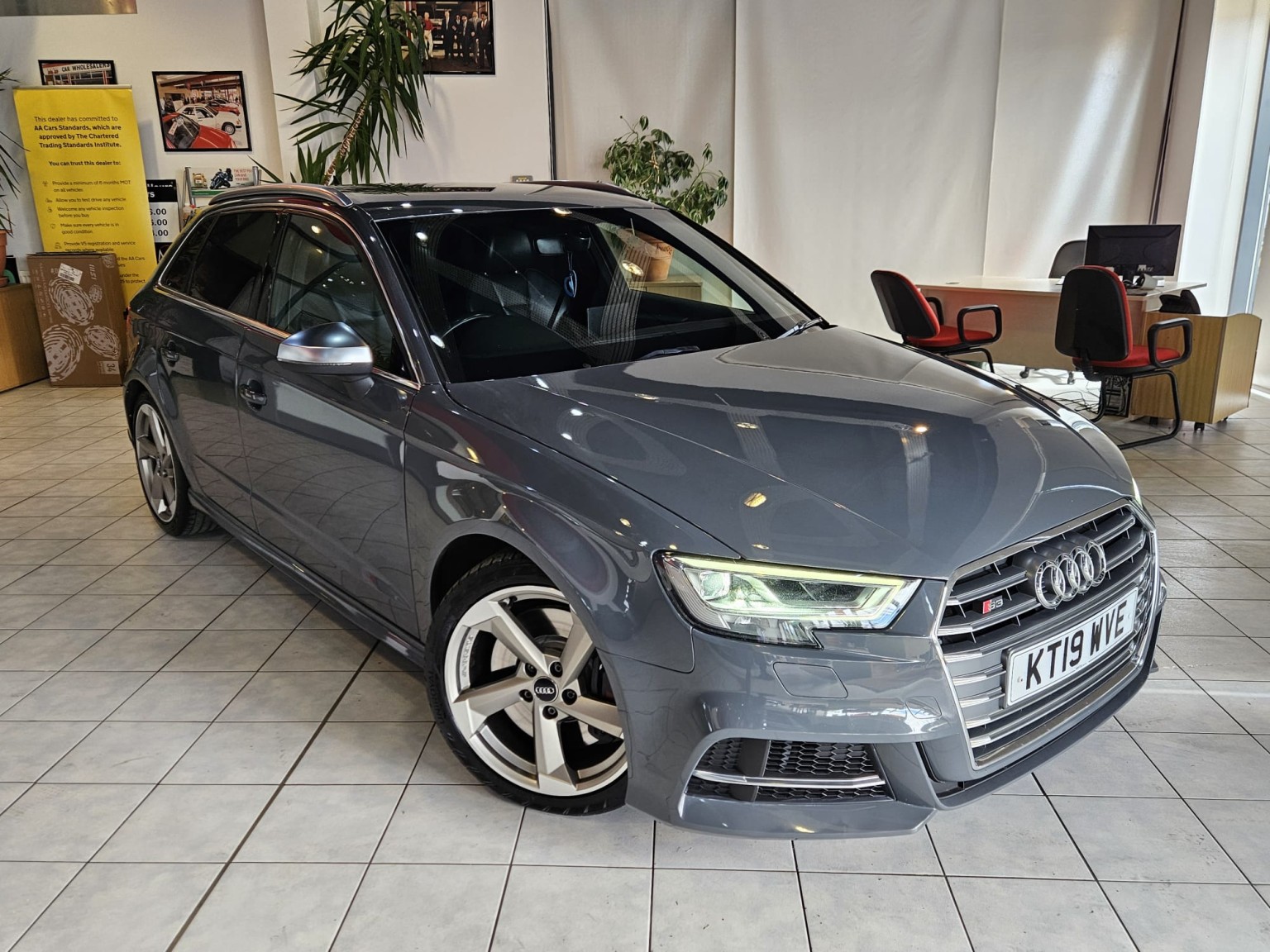 2019 Audi S3 2.0 TFSI(CAT-S) for sale in the UK