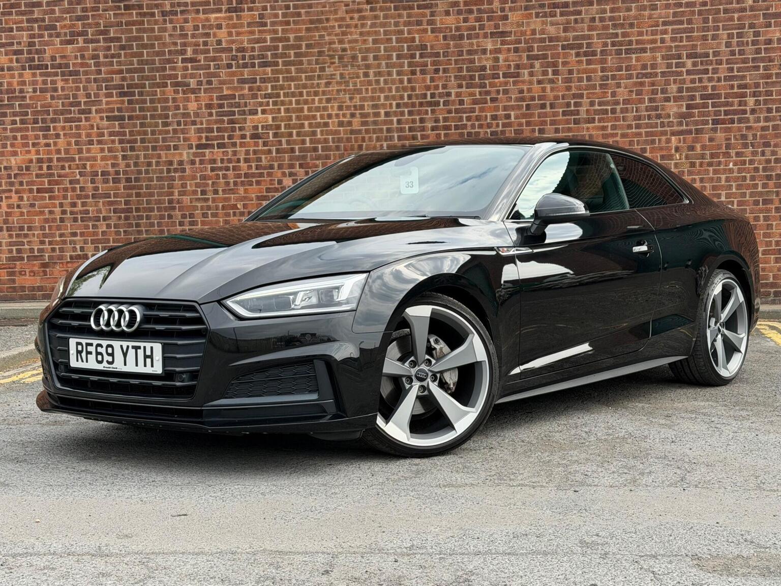 2019 Audi A5 2.0 TDI 40 Black Edition S Tronic Euro 6 (s/s) 2dr, exterior view 3