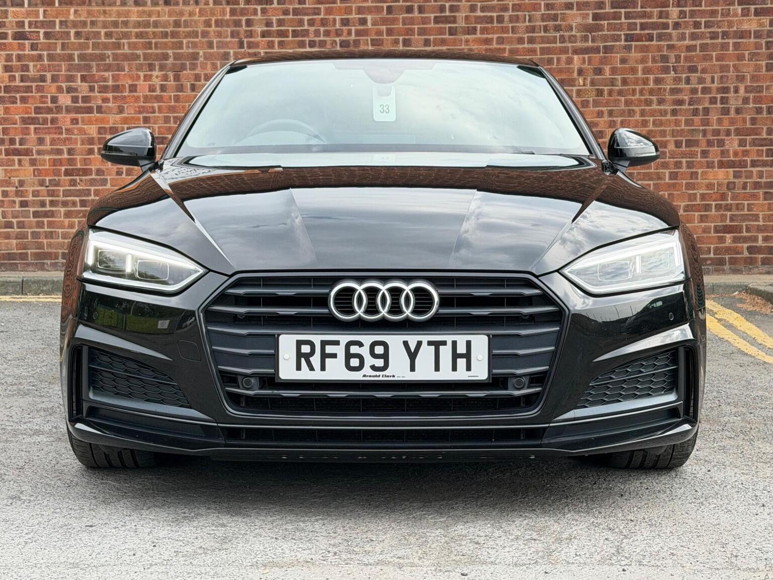 2019 Audi A5 2.0 TDI 40 Black Edition S Tronic Euro 6 (s/s) 2dr, exterior view 4