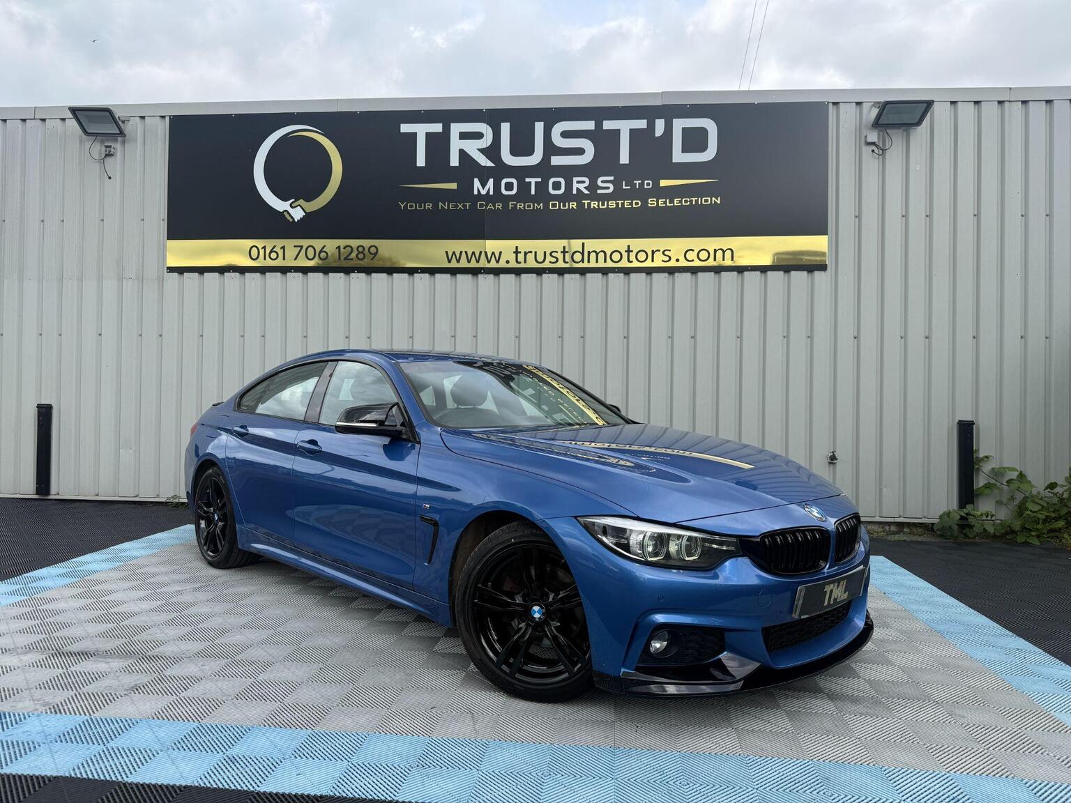 2017 BMW 4 SERIES GRAN COUPE 2.0 420d M Sport Euro 6 (s/s) 5dr, exterior view 3