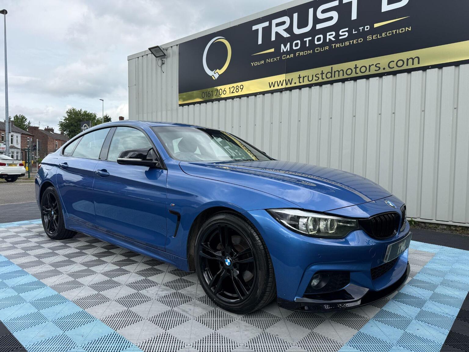 2017 BMW 4 SERIES GRAN COUPE 2.0 420d M Sport Euro 6 (s/s) 5dr, exterior view 4