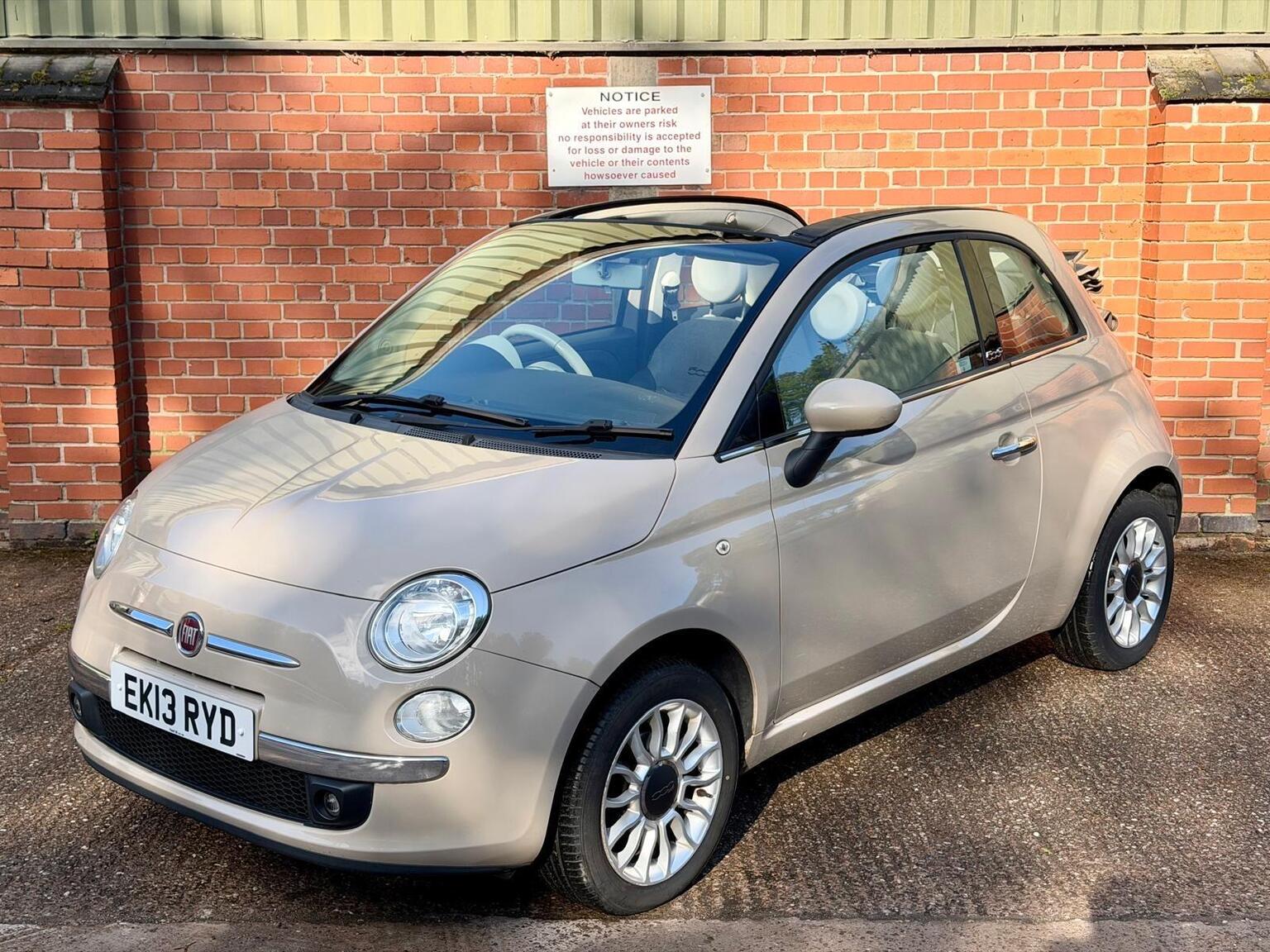 2013 Fiat 500C 1.2 Lounge Euro 5 2dr for sale, exterior front view